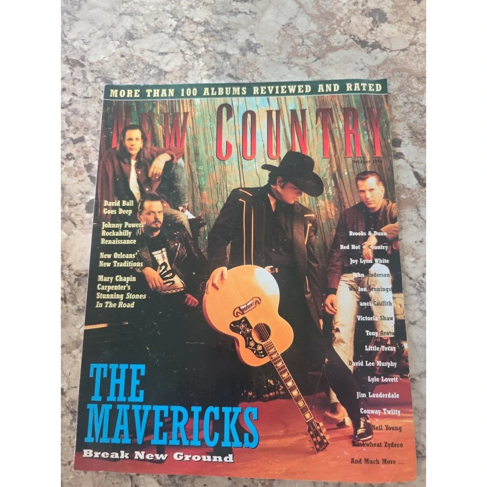 New Country Music Magazine October 1994 Waylon Jennings
